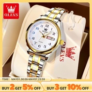 OLEVS Luxury Quartz Watch for Women Elegant Stainless Steel Watch Luminous Waterproof Week Date Wristwatch Ladies Dress Watch