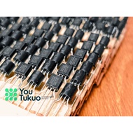 TRANSISTOR BC 557 TRANSISTOR BC557 RENCENG