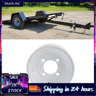 seashorehouse KIMISS High Strength 8x3.75 4.80 8 Trailer Wheel Rim 4 Holes Steel Hub Hauler Construc