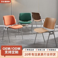 Portable Chair with Backrest for Coffee Shop, Caster Manufacturer, Home Dining Chair, Wholesale Simp
