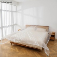 HH Transparent Disposable Waterproof Bed Cover  Furniture Protector Dustproof Mattress Sheet for Air