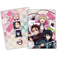 鬼滅之刃 鬼滅の刃 正版 文具 五層 A4 File 文件夾 資料夾 Folders 木棉花 鬼殺隊 惡魔殺手 大集合 (F款)