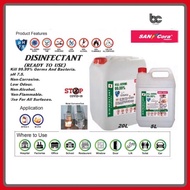 SANCORA DISINFECTANT 5L/20L (READY TO USE) / SANCORA NON-ALCOHOL BASED DISINFECTANT / SURFACE SANITI