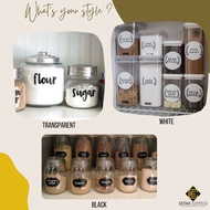 Pantry Label MURAH ( Sticker Dapur) 19 SEN SEKEPING