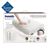 鄧祿普（Dunlopillo）可水洗乳膠枕2個裝 一對（平行進口）(新舊包裝隨機發貨）