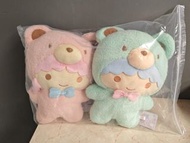 全新 little twin stars 扮熊 公仔