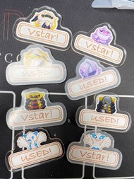 PTCG 寶可夢 帕路奇亞 騎拉帝納 鬼龍 利基亞 洛奇亞 阿爾宙斯 VSTAR牌 VSTAR TOKEN USED USED牌 POKEMON 指示物 卡遊 桌遊