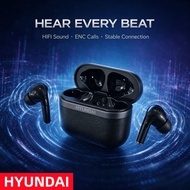HYUNDAI T02Plus Earphones Bluetooth Earbuds Phone Stand Wireless Headphones Low Latency Gaming Heads