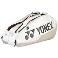 元豐東/東勢球場~YONEX網球拍袋Pro Racquet 6 Pack Bag Sand Beige米砂黃(BA924
