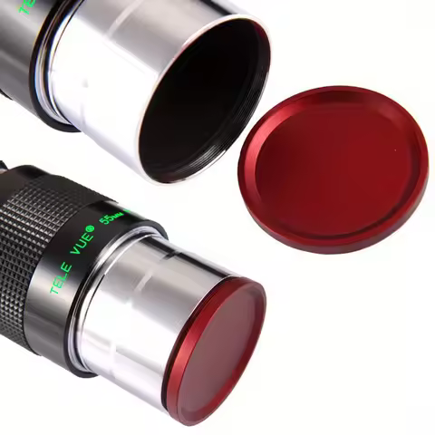Fully Metal (M42/ M48/ M54x0.75mm) Female Male Threads Dust Cap Telescope Eyepieces Lens Protection 