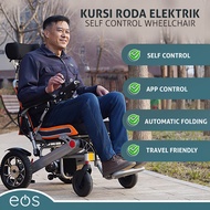 KURSI RODA ELEKTRIK LIPAT SELF CONTROL WHEELCHAIR -