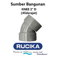 KNEE 28.5 (45 degrees) ELBOW 2UNT D (45 degrees)/ WATER PIPE FITTING