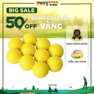Porous Golf Ball, PGM, Indoor Golf Ball, Golden Foam Golf Ball, Ultra Light High Quality EVA