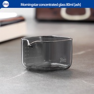 BINCOO Thickened Glass 80ml with Espresso Cup Mini Milk Cup Restaurant Barista Tool Espresso