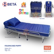 Ranjang Lipat Besi Folding Bed Besi Tempat Tidur POPPY