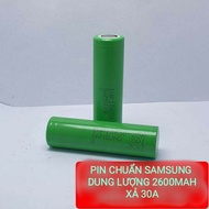 12 cell pin 18650 samsung  25R xả cao - Hàng mới 100%