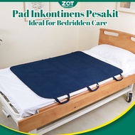 Reusable Incontinence Sheet Washable Nursing Pad Bed Positioning Pad Kain Pelindung Katil Pesakit