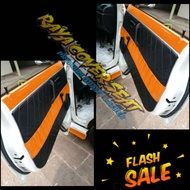 Lapisan pintu variasi mobil espas zebra kanan dan kiri