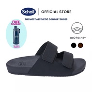 SCHOLL Men's Slip-On Sandals Gatti Model  1M-2801 Sandal Ortopedik Lelaki