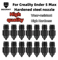 For Creality Ender 5 Max Hardened Steel Nozzles High-Speed Printing High Flow Extruder Nozzles for E