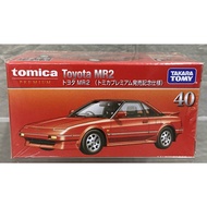 Tomica Premium Toyota MR2 No.40 AW11 First Release Limited Edition Scale 1/60 Takara Tomy Japanese P