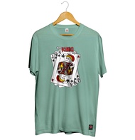 Infinide T-Shirt Original KARTU REMI (Smo KING High)  Kaos Gunung Distro Adventure Outdoor Cotton Combed 24s Premium Limited Edition Baju Oversize Pria Wanita Keren Terbaru 2024 Kekinian