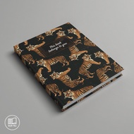 Custom tiger motif notebook school notebook notes