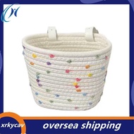 Kids Bike Basket 20x 15x 15cm Cycling Basket Bicycle for Boys Girls Shopping A
