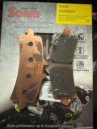 ผ้าเบรค Sonai SBk racingสำหรับปั้มเบรค Brembo M4M50GP4RX