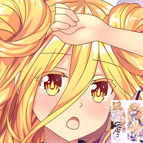 Dakimakura Anime Hoshimiya Mukuro Pillowcase Double-sided Print Hugging Body Bedding Pillow Cover Ca