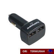 Taffware Dual USB Car Charger 3.1A with LED Display - EC2