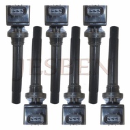 New 6PCS 33400-65J00 Ignition Coils Fit For SUZUKI SX4 2.0L 2007-2009 GRAND VITARA 2.7L 2006-2008 NO