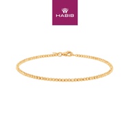 HABIB Oro Italia 916 Yellow Gold Bracelet GW47730923