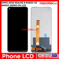 OPPO A93S REALME 8 NARZO 30 NARZO 30PRO-5G PFGM00 RMX3085 COMPATIBLE LCD TOUCH SCREEN DISPLAY DIGITI