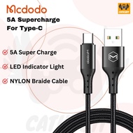 Mcdodo Honeycomb Series Type-C Usb C 5A Supercharge SCP/AFC/VOOC/QC4.0 CA 743
