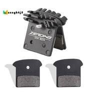 【zssyhtj1.sg】ZEROING 2 Pair  Bike J03A Resin Cooling Fin Ice Tech Bicycle Hydraulic Disc Brake Pads 