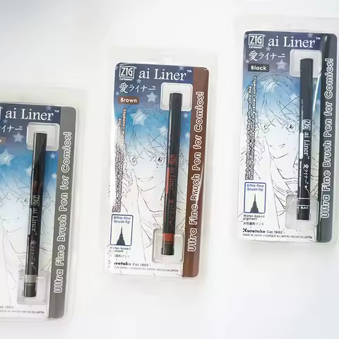 ZIG Kuretake Ai Liner Ultra Fine Brush Pen for Comics Japan