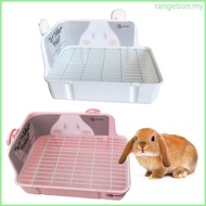 RAN Rabbit Litter Box Corner Litter Pan Potty Trainer  Cage Toilet Bedding