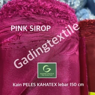 ( per 1 meter ) kain furing PELES KAHATEX abutai abuthai filamin lebar 150 cm meteran bahan furing l