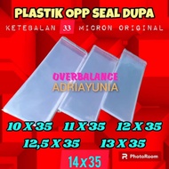 Opp Plastic 10x35 11x35 12x35 12.5x35 13x35 14x35 15x35 - Incense & Souvenir Opp Plastic 10 x 35 11 