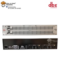 Original DBX 231S EQ DUAL 31-BAND GRAPHIC EQUALIZER