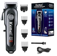 ปัตตาเลี่ยนตัดผม Kemei แบบไร้สาย รุ่นใหม่ล่าสุด Kemei Professional Hair Clipper Model: KM-1132
ตัวเครื่องถูกออกแบบมาอย่างพิถีพิถัน ดีไซน์ล้ำสมัยโดดเด่นสวยงาม มีหน้าจอ LED