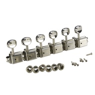 FLEOR Vintage 6R 6-In-line Electric Guitar Tuning Pegs Keys Machine Heads Tuners Guitar Parts