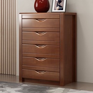 Solid wood chest of drawers, Chinese style, 3 chest of drawers, 4 chest of drawers, living room, bed