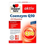 Germany Doppelherz Doppel herz Aktiv Coenzyme Q10 & B-Vitamins 30 cap