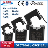 Micro split core Current Transformer Sensor AC open type ct clamp 5A 5mA 2.5mA 10A 333mV 1V high fre