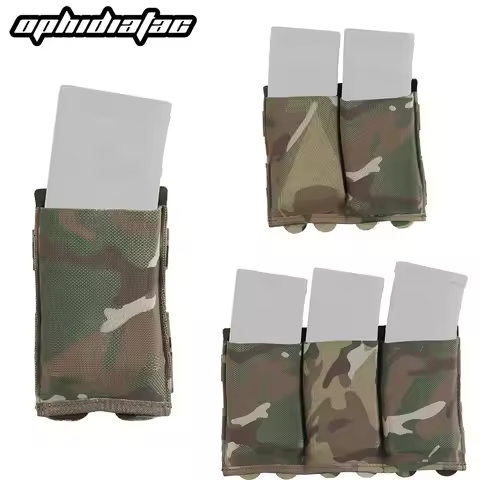 OPHIDIAN 5.56/7.62 Magazine Pouch Hunting Molle Magazine Pouch Single Double Triple Magazine Storage
