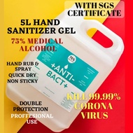 💫READY STOCK💫  5L Hand Sanitizer Gel 75% Alcohol