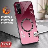 Softcase Vivo Y20 Casing Vivo Y12S Y20S Vivo V2026 V2033 V2042 V2029 V2029 Glossy Case - Shiny Glass