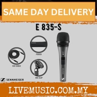 Sennheiser E 835-S Dynamic Cardioid Vocal Microphone with On/Off Switch FREE Mic Cable ( E835S / E-8